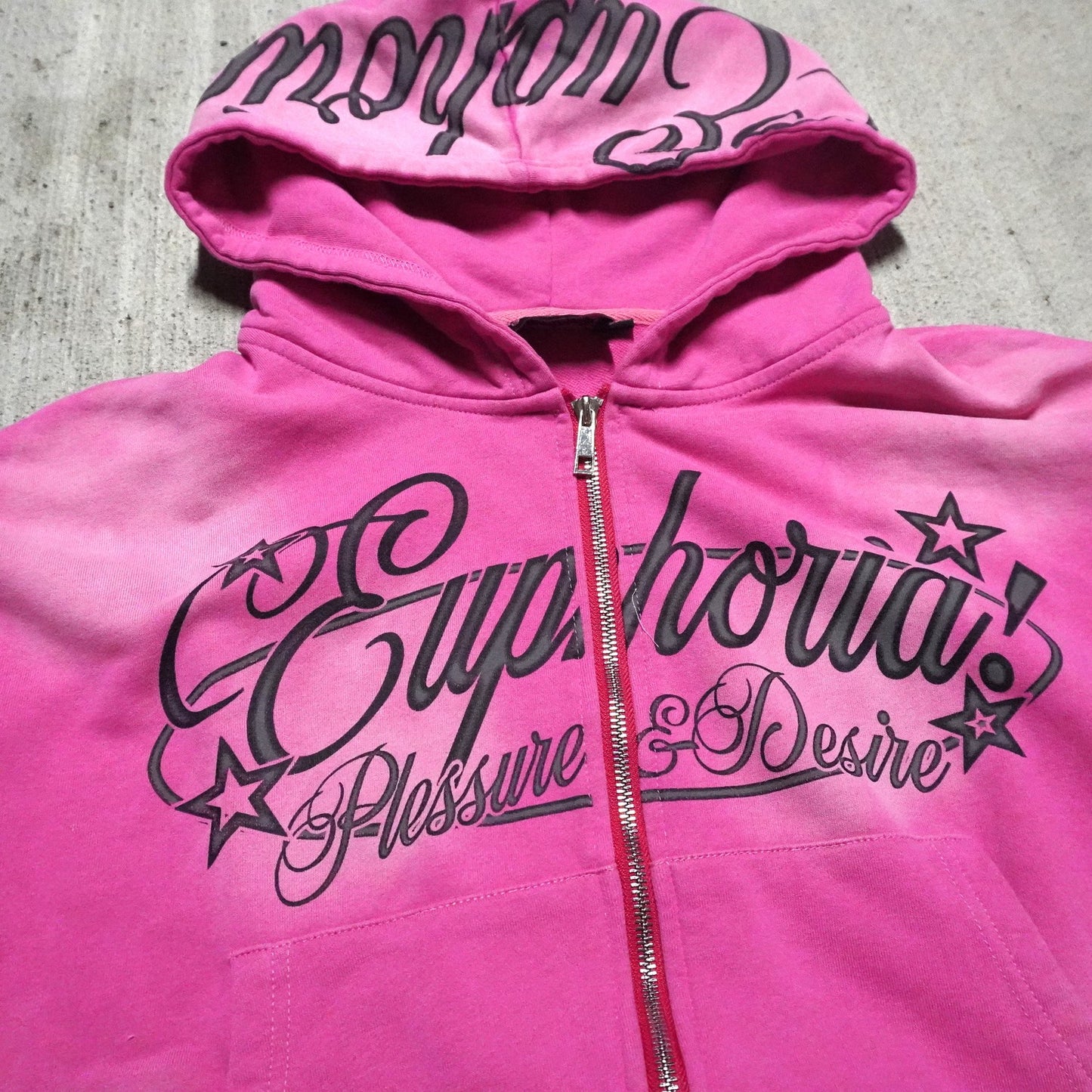 Pleasure & Desire® Zip Up - Pink