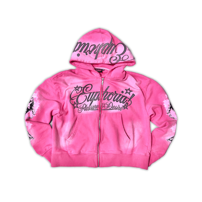 Pleasure & Desire® Zip Up - Pink